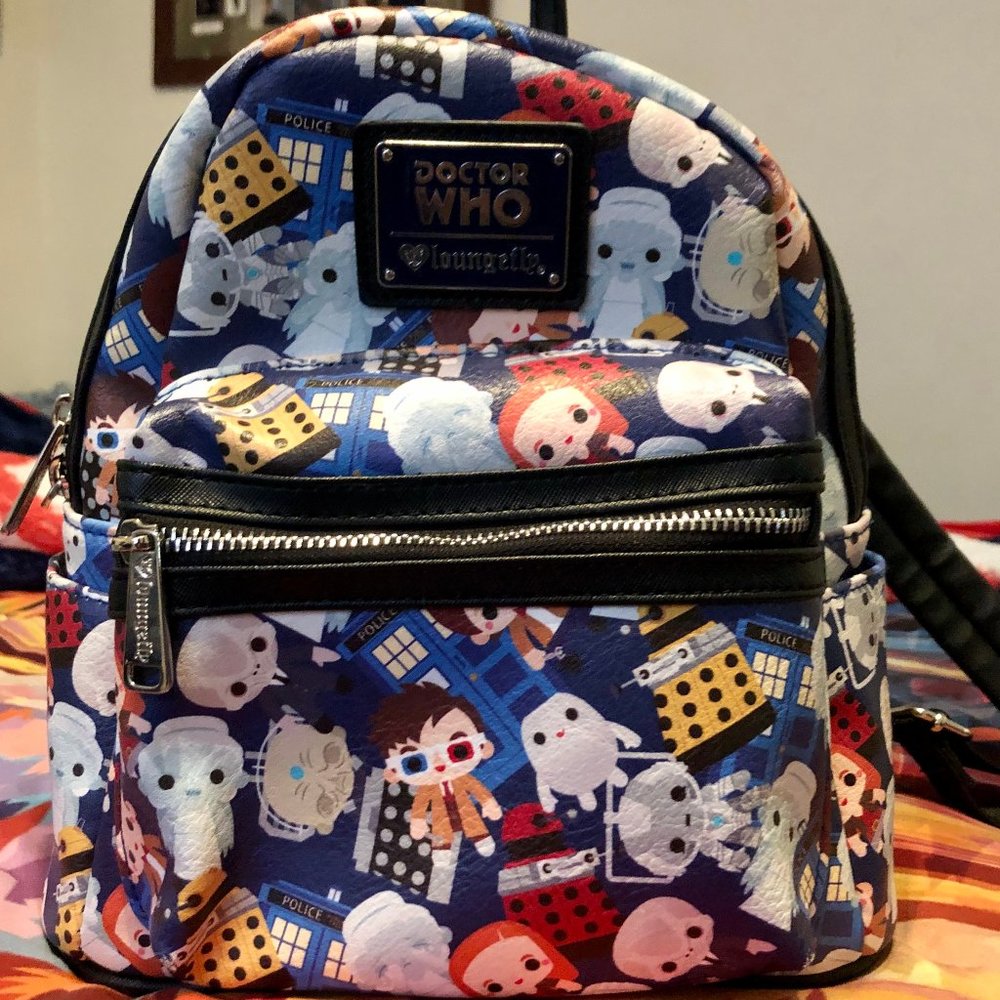Loungefly Doctor Who Themed Mini Backpack!